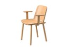 【マルニコレクション/MARUNI COLLECTION / GOODS】のFugu Arm Chair / フグ アームチェア ウッドオーク NL-0(ナチュラルホワイト)|ID:prp329100003782414
