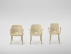 【マルニコレクション/MARUNI COLLECTION / GOODS】のFugu Arm Chair / フグ アームチェア 左:ラウンジチェア、中央:ロビーチェア、右:アームチェア(本商品)|ID: prp329100003782414 ipo3291000000030233743