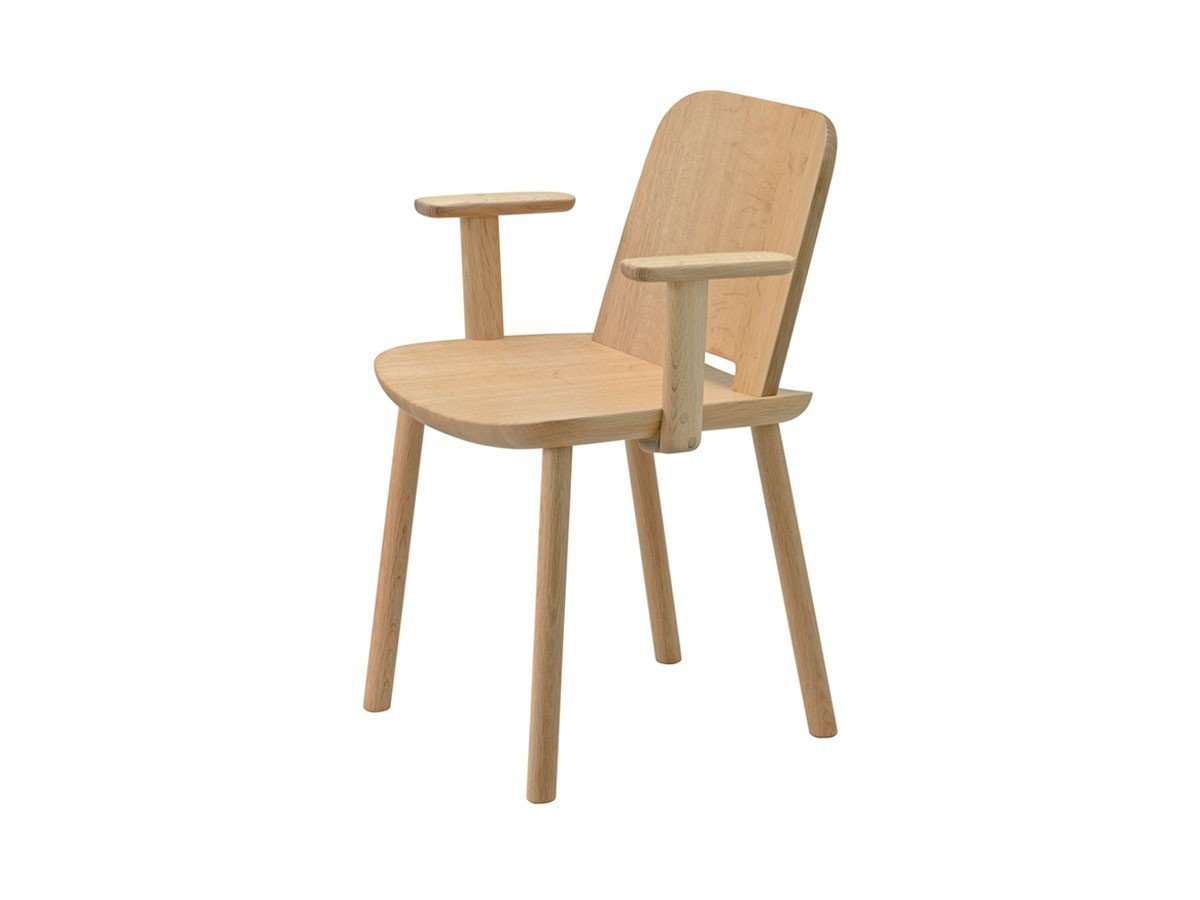 【マルニコレクション/MARUNI COLLECTION / GOODS】のFugu Arm Chair / フグ アームチェア インテリア・キッズ・メンズ・レディースファッション・服の通販 founy(ファニー) 　送料無料　Free Shipping　クッション　Cushion　フォルム　Form　ホーム・キャンプ・アウトドア・お取り寄せ　Home,Garden,Outdoor,Camping Gear　家具・インテリア　Furniture　チェア・椅子　Chair　ダイニングチェア　Dining Chair　ホーム・キャンプ・アウトドア・お取り寄せ　Home,Garden,Outdoor,Camping Gear　家具・インテリア　Furniture　チェア・椅子　Chair　アームチェア　Armchair　ウッドオーク C-0(ナチュラルクリア)|ID: prp329100003782414 ipo3291000000030233755