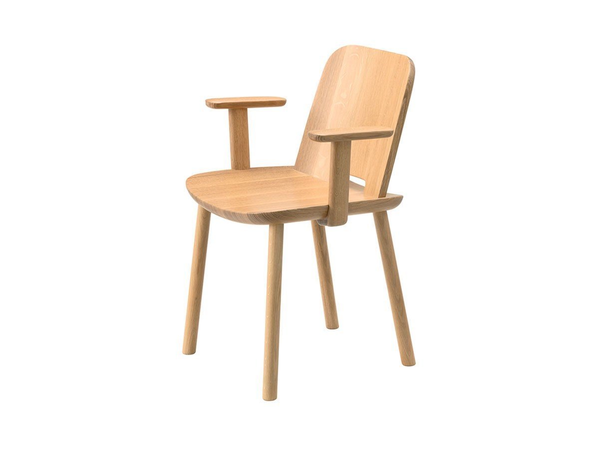 【マルニコレクション/MARUNI COLLECTION / GOODS】のFugu Arm Chair / フグ アームチェア インテリア・キッズ・メンズ・レディースファッション・服の通販 founy(ファニー) 　送料無料　Free Shipping　クッション　Cushion　フォルム　Form　ホーム・キャンプ・アウトドア・お取り寄せ　Home,Garden,Outdoor,Camping Gear　家具・インテリア　Furniture　チェア・椅子　Chair　ダイニングチェア　Dining Chair　ホーム・キャンプ・アウトドア・お取り寄せ　Home,Garden,Outdoor,Camping Gear　家具・インテリア　Furniture　チェア・椅子　Chair　アームチェア　Armchair　ウッドオーク NL-0(ナチュラルホワイト)|ID: prp329100003782414 ipo3291000000030233761