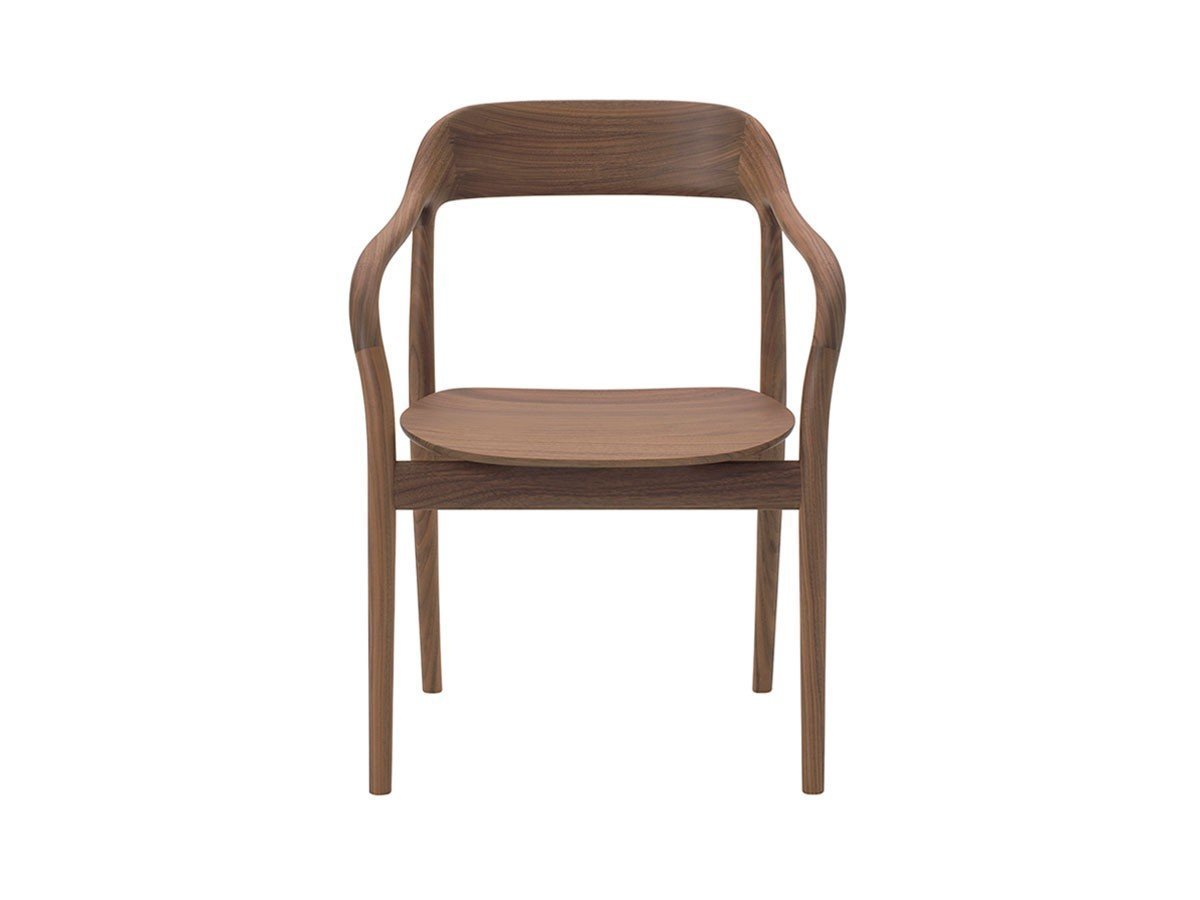 【マルニコレクション/MARUNI COLLECTION / GOODS】のTako Arm Chair / タコ アームチェア 板座(ウォルナット) インテリア・キッズ・メンズ・レディースファッション・服の通販 founy(ファニー) 　ウェーブ　Wave　なめらか　Smooth　フィット　Fit　フレーム　Flame　送料無料　Free Shipping　ホーム・キャンプ・アウトドア・お取り寄せ　Home,Garden,Outdoor,Camping Gear　家具・インテリア　Home Furniture & Interior. Stylish & Functional Living Spaces　チェア・椅子　Chair　ダイニングチェア　Dining Chair　ホーム・キャンプ・アウトドア・お取り寄せ　Home,Garden,Outdoor,Camping Gear　家具・インテリア　Home Furniture & Interior. Stylish & Functional Living Spaces　チェア・椅子　Chair　アームチェア　Armchair　ウッドC-0(ナチュラルクリア)|ID: prp329100003782418 ipo3291000000030233886