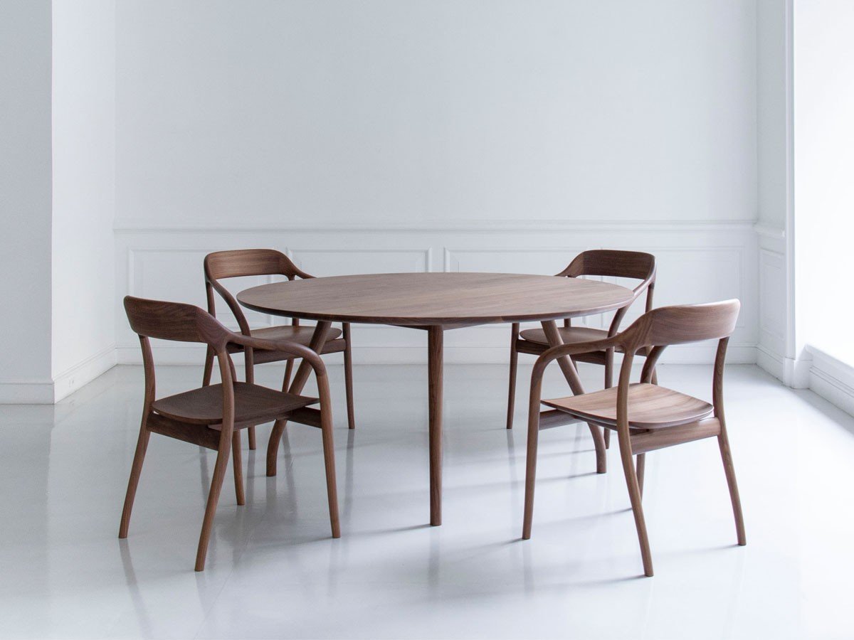【マルニコレクション/MARUNI COLLECTION / GOODS】のTako Arm Chair / タコ アームチェア 板座(ウォルナット) 人気、トレンドファッション・服の通販 founy(ファニー) 　ウェーブ　Wave　なめらか　Smooth　フィット　Fit　フレーム　Flame　送料無料　Free Shipping　ホーム・キャンプ・アウトドア・お取り寄せ　Home,Garden,Outdoor,Camping Gear　家具・インテリア　Home Furniture & Interior. Stylish & Functional Living Spaces　チェア・椅子　Chair　ダイニングチェア　Dining Chair　ホーム・キャンプ・アウトドア・お取り寄せ　Home,Garden,Outdoor,Camping Gear　家具・インテリア　Home Furniture & Interior. Stylish & Functional Living Spaces　チェア・椅子　Chair　アームチェア　Armchair　other-5|ID: prp329100003782418 ipo3291000000031483250