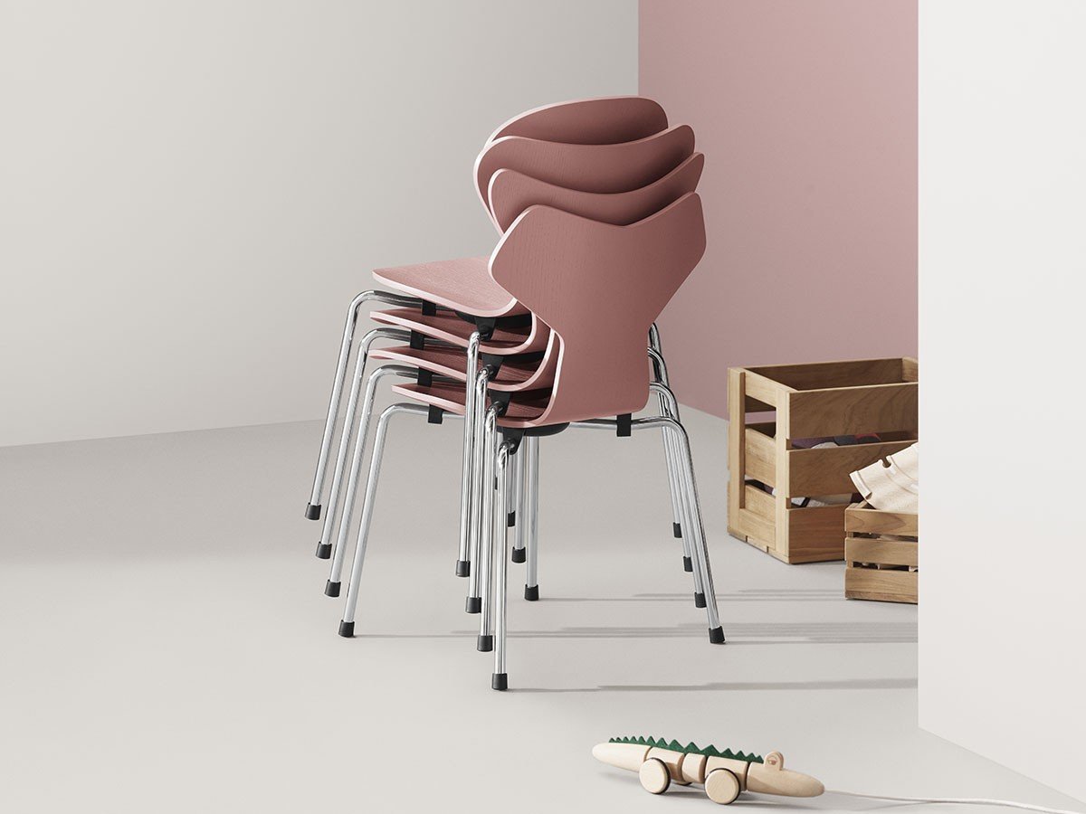 【フリッツ ハンセン/FRITZ HANSEN / GOODS】のANT CHILDREN S CHAIR / アリンコチェア 子供用チェア 人気、トレンドファッション・服の通販 founy(ファニー) 　送料無料　Free Shipping　おすすめ　Recommended / Our Picks　エレガント 上品　Elegant　フォルム　Silhouette, Form　ベビー　Baby, Babywear　ホーム・キャンプ・アウトドア・お取り寄せ　Home Living / Home & Lifestyle / Camping Gear / Outdoor Camping　家具・インテリア　Home Furniture & Interior. Stylish & Functional Living Spaces　キッズ家具　Children's Furniture & Storage　キッズチェア・ベビーチェア・子供椅子　Kids Chair / Baby High Chair / Toddler Seat　other-5|ID: prp329100003786727 ipo3291000000031483113