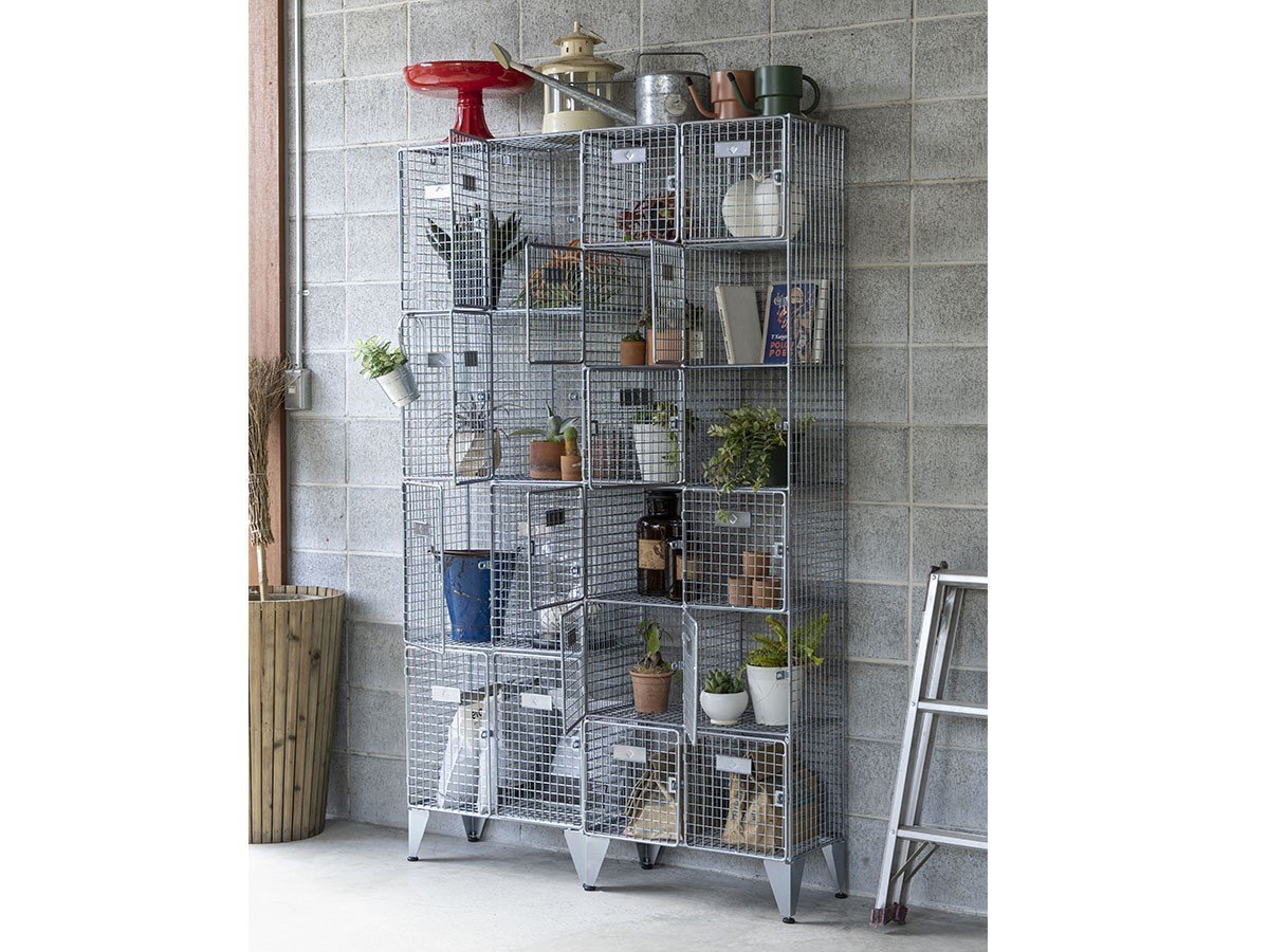 【クラッシュゲート/CRASH GATE / GOODS】のVANDAM LOCKER CABINET G 6DOOR / バンダム ロッカーキャビネット G 6ドア 人気、トレンドファッション・服の通販 founy(ファニー) 　コンパクト　Compact　スリム　Slim　プレート　Plate　メッシュ　Mesh　モチーフ　Motif　ワイヤー　Wire　ホーム・キャンプ・アウトドア・お取り寄せ　Home,Garden,Outdoor,Camping Gear　家具・インテリア　Furniture　収納家具・キャビネット　Storage Furniture　キャビネット　Cabinet　other-6|ID: prp329100003789398 ipo3291000000031482998