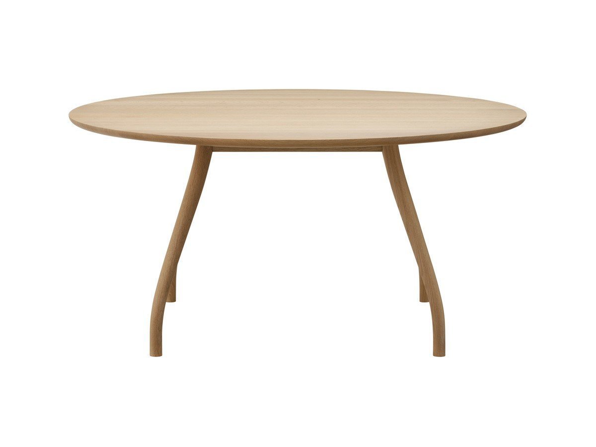 【マルニコレクション/MARUNI COLLECTION / GOODS】のTako Round Table 120 / タコ ラウンドテーブル 直径120cm インテリア・キッズ・メンズ・レディースファッション・服の通販 founy(ファニー) 　オーガニック　Organic　テーブル　Table　フォルム　Form　フレーム　Flame　ラウンド　Round　ホーム・キャンプ・アウトドア・お取り寄せ　Home,Garden,Outdoor,Camping Gear　家具・インテリア　Furniture　テーブル　Table　ダイニングテーブル　Dining Table　ウッドカラー「オーク C-0(ナチュラルクリア)」参考イメージ|ID: prp329100003828842 ipo3291000000025306319