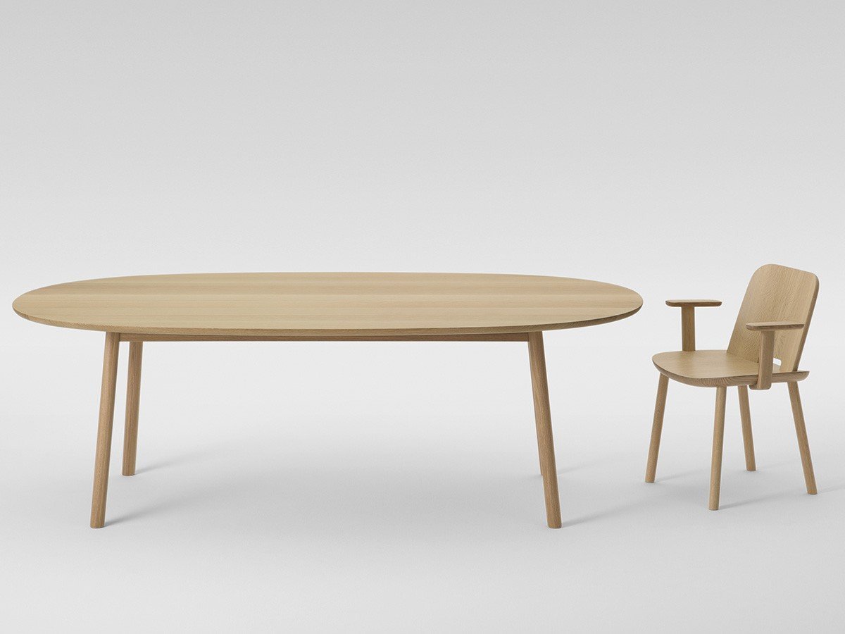 【マルニコレクション/MARUNI COLLECTION / GOODS】のFugu Dining Table 200 / フグ ダイニングテーブル 幅200cm 人気、トレンドファッション・服の通販 founy(ファニー) 　おすすめ　Recommend　テーブル　Table　ホーム・キャンプ・アウトドア・お取り寄せ　Home,Garden,Outdoor,Camping Gear　家具・インテリア　Home Furniture & Interior. Stylish & Functional Living Spaces　テーブル　Table　ダイニングテーブル　Dining Table　other-6|ID: prp329100003831715 ipo3291000000031482874