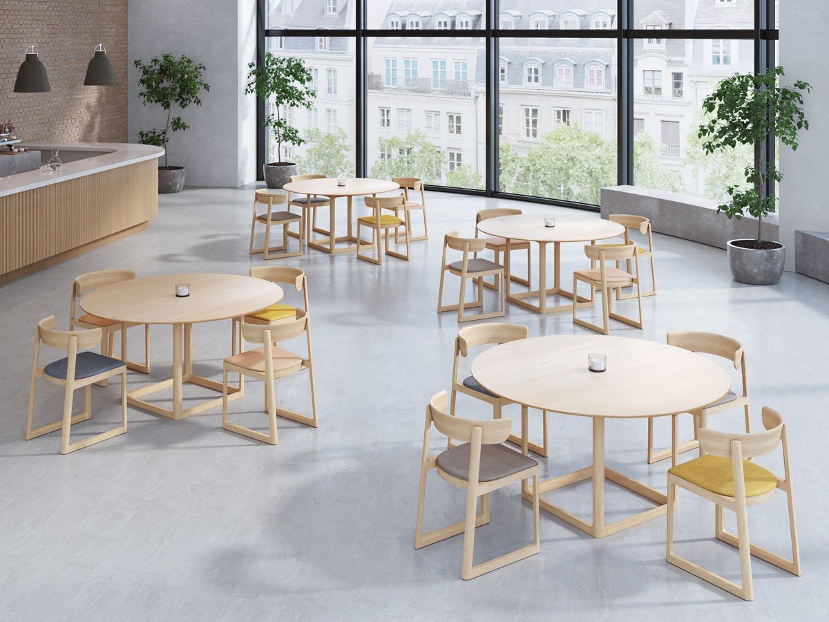 【マルニコレクション/MARUNI COLLECTION / GOODS】のEN Round Table 125 / エン ラウンドテーブル 直径125cm 人気、トレンドファッション・服の通販 founy(ファニー) 　テーブル　Table　ラウンド　Round　ホーム・キャンプ・アウトドア・お取り寄せ　Home,Garden,Outdoor,Camping Gear　家具・インテリア　Home Furniture & Interior. Stylish & Functional Living Spaces　テーブル　Table　ダイニングテーブル　Dining Table　other-3|ID: prp329100003831722 ipo3291000000031482900