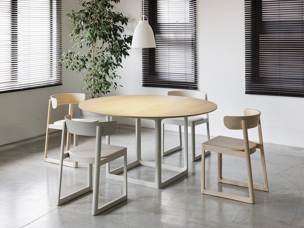 【マルニコレクション/MARUNI COLLECTION / GOODS】のEN Round Table 125 / エン ラウンドテーブル 直径125cm 人気、トレンドファッション・服の通販 founy(ファニー) 　テーブル　Table　ラウンド　Round　ホーム・キャンプ・アウトドア・お取り寄せ　Home,Garden,Outdoor,Camping Gear　家具・インテリア　Home Furniture & Interior. Stylish & Functional Living Spaces　テーブル　Table　ダイニングテーブル　Dining Table　other-4|ID: prp329100003831722 ipo3291000000031482901