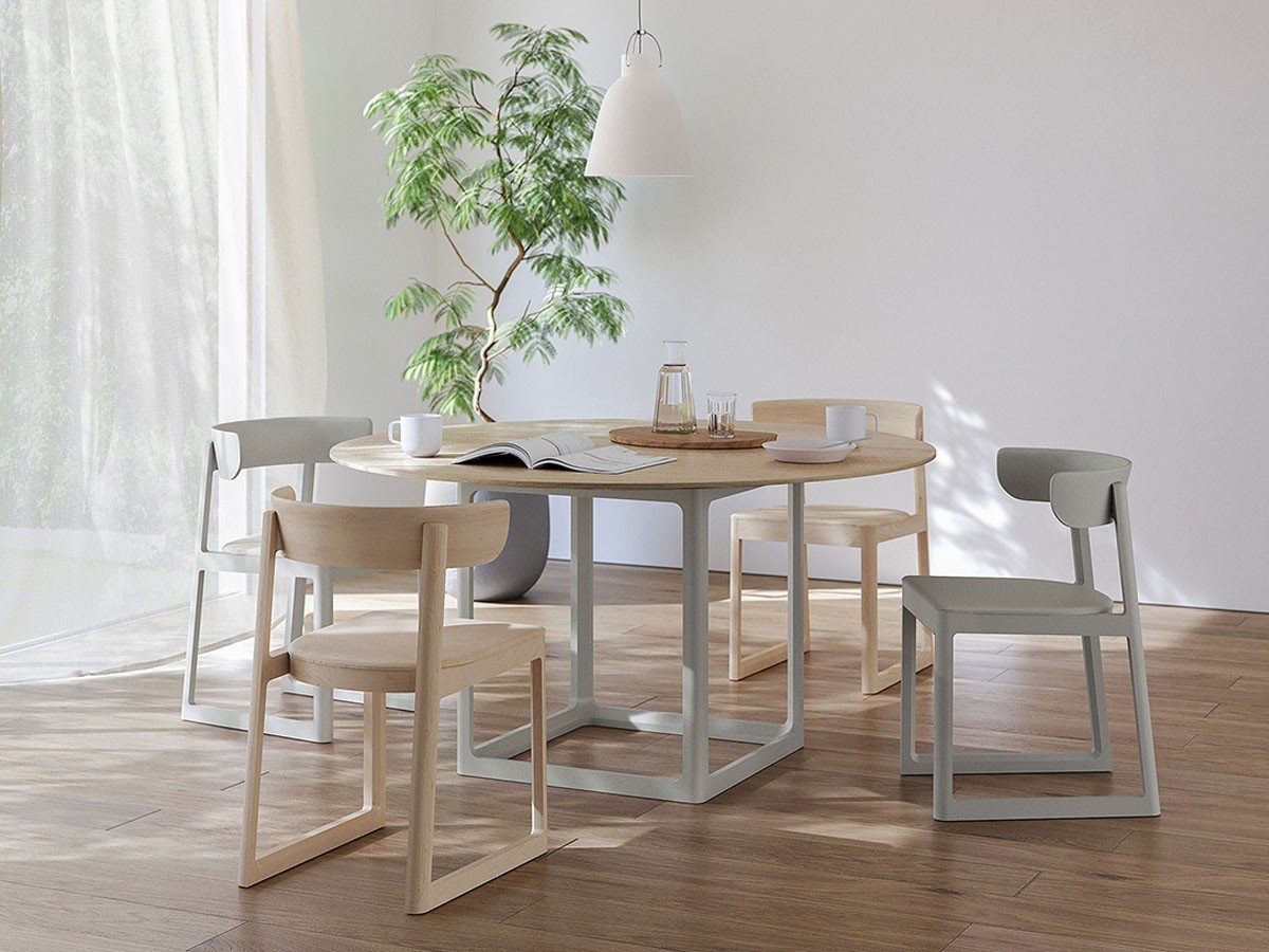 【マルニコレクション/MARUNI COLLECTION / GOODS】のEN Round Table 125 / エン ラウンドテーブル 直径125cm 人気、トレンドファッション・服の通販 founy(ファニー) 　テーブル　Table　ラウンド　Round　ホーム・キャンプ・アウトドア・お取り寄せ　Home,Garden,Outdoor,Camping Gear　家具・インテリア　Home Furniture & Interior. Stylish & Functional Living Spaces　テーブル　Table　ダイニングテーブル　Dining Table　other-5|ID: prp329100003831722 ipo3291000000031482902