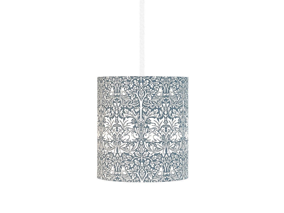 【フライミー ブラン/FLYMEe Blanc / GOODS】のPendant Light brother rabbit / ペンダントライト(ウィリアムモリス - ブラザーラビット) 人気、トレンドファッション・服の通販 founy(ファニー) 　送料無料　Free Shipping　イタリア　Italy　インディゴ　Indigo Denim　エレガント 上品　Elegant　シルク　Silk, 100% Silk　シンプル　Simple, Minimal　テーブル　Table, Dining Table　プリント　Print, Printed Pattern　モダン　Modern, Contemporary　ホーム・キャンプ・アウトドア・お取り寄せ　Home Living / Home & Lifestyle / Camping Gear / Outdoor Camping　家具・インテリア　Home Furniture & Interior. Stylish & Functional Living Spaces　ライト・照明　Lamps & Lighting Fixtures　ペンダントライト・吊り下げ照明　Pendant Light / Hanging Light Fixture　 other-1|ID: prp329100003854415 ipo3291000000033918962