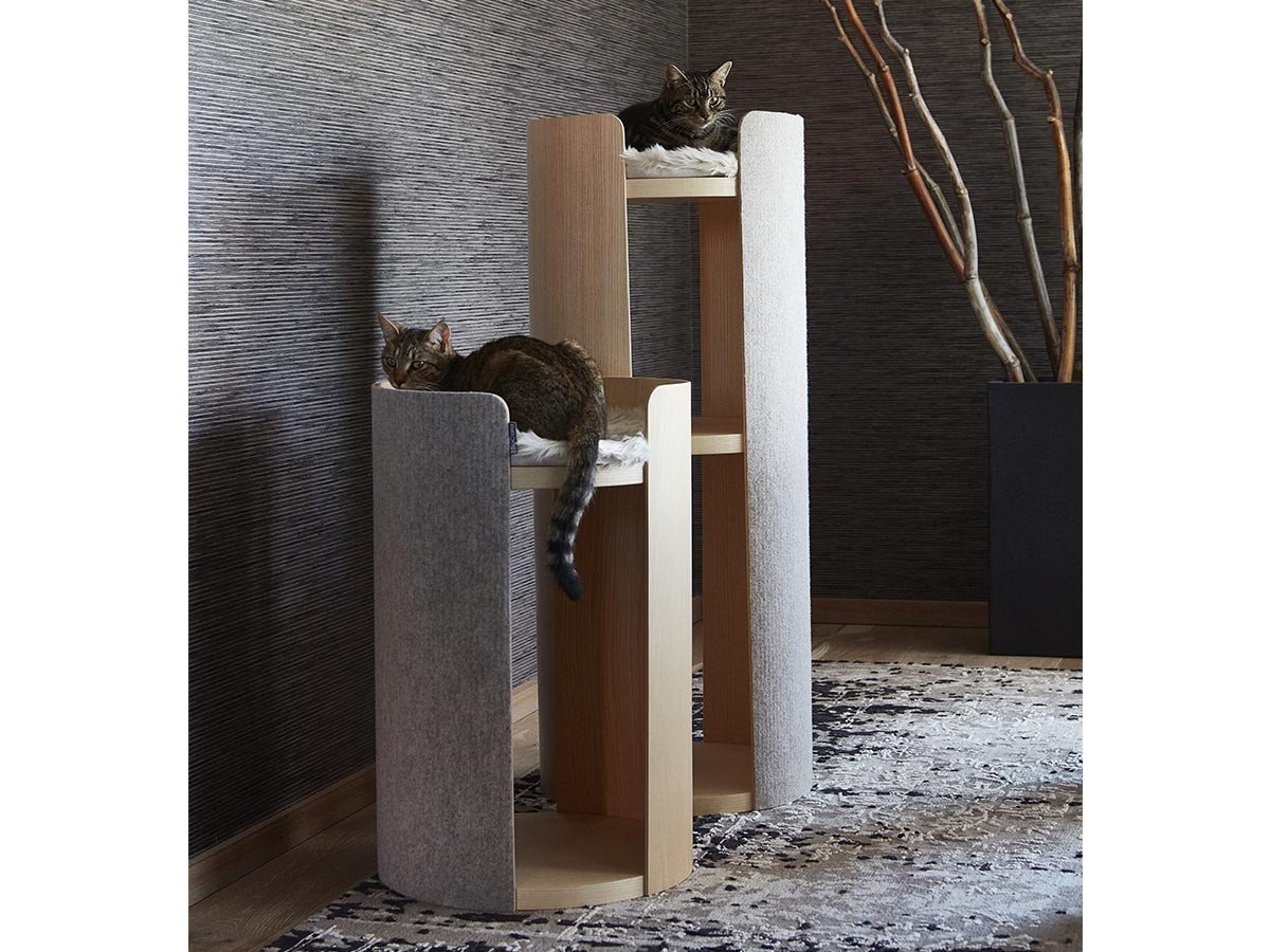 【ミアカラ/MiaCara / GOODS】のTorre Cat Scratch Tower / トーレ キャットスクラッチングポスト 人気、トレンドファッション・服の通販 founy(ファニー) 　送料無料　Free Shipping　おすすめ　Recommend　クッション　Cushion　フェイクファー　Faux Fur　フェルト　Felt　犬　Dog　猫　Cat　ホーム・キャンプ・アウトドア・お取り寄せ　Home,Garden,Outdoor,Camping Gear　家具・インテリア　Home Furniture & Interior. Stylish & Functional Living Spaces　その他 インテリア雑貨、家具　Furniture, Interior, Others　other-5|ID: prp329100003861945 ipo3291000000031471959
