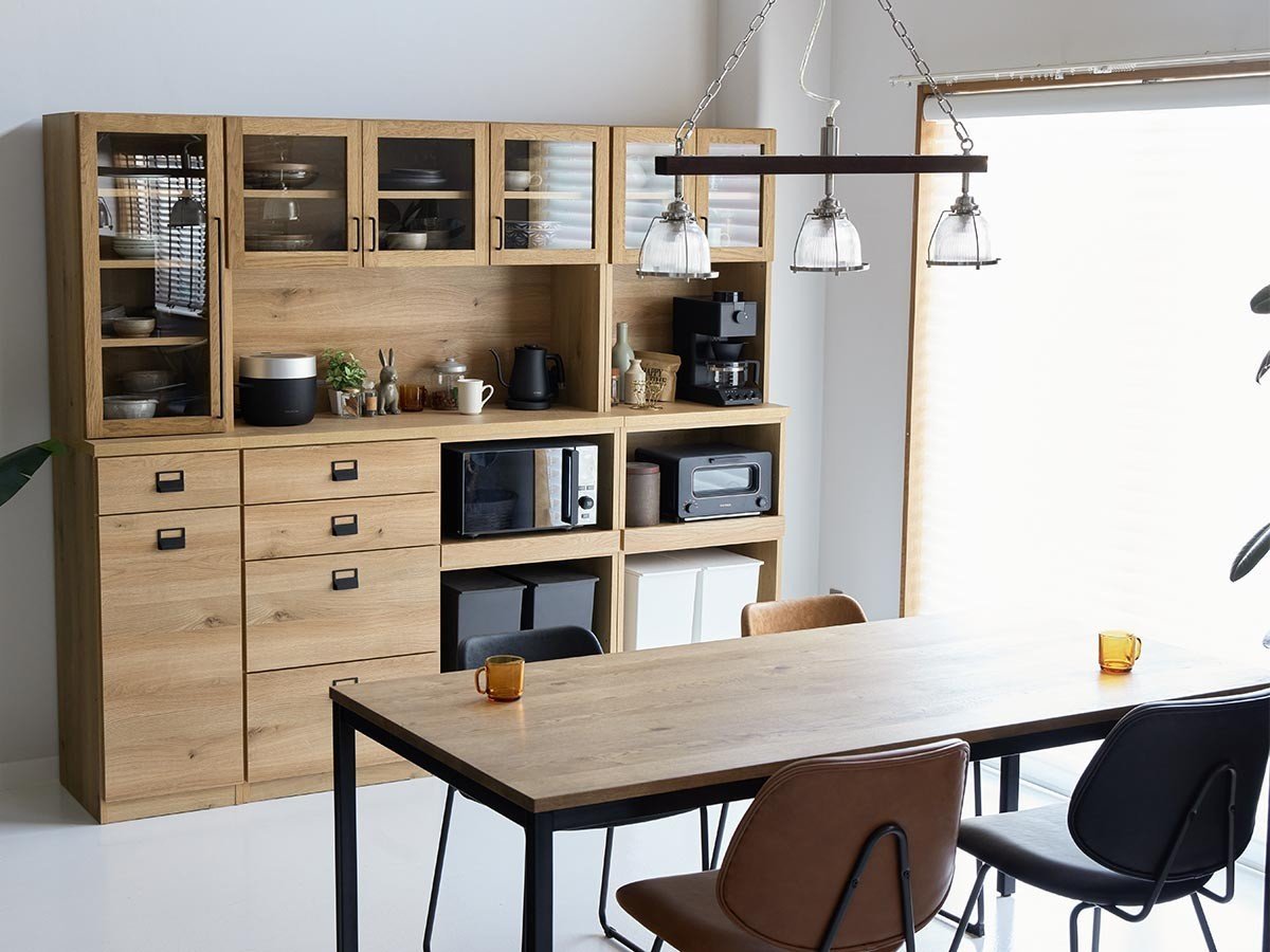 【クラッシュゲート/CRASH GATE / GOODS】のDUSTON DINING BOARD / ダストン ダイニングボード 幅60cm(ガラスオープン + オープン) 人気、トレンドファッション・服の通販 founy(ファニー) 　ガラス　Glass　シンプル　Simple　スマート　Smart　リアル　Real　送料無料　Free Shipping　ホーム・キャンプ・アウトドア・お取り寄せ　Home,Garden,Outdoor,Camping Gear　キッチン・ダイニング　Kitchen Dining　キッチン収納　Kitchen　食器棚・レンジ台・キッチンボード　Cupboards, Stovetops, Kitchen Boards　ホーム・キャンプ・アウトドア・お取り寄せ　Home,Garden,Outdoor,Camping Gear　キッチン・ダイニング　Kitchen Dining　キッチン家電・キッチン用品　Kitchenware　カップ&ソーサー・マグ　Cup & Saucer Mug　other-4|ID: prp329100003861971 ipo3291000000031482423
