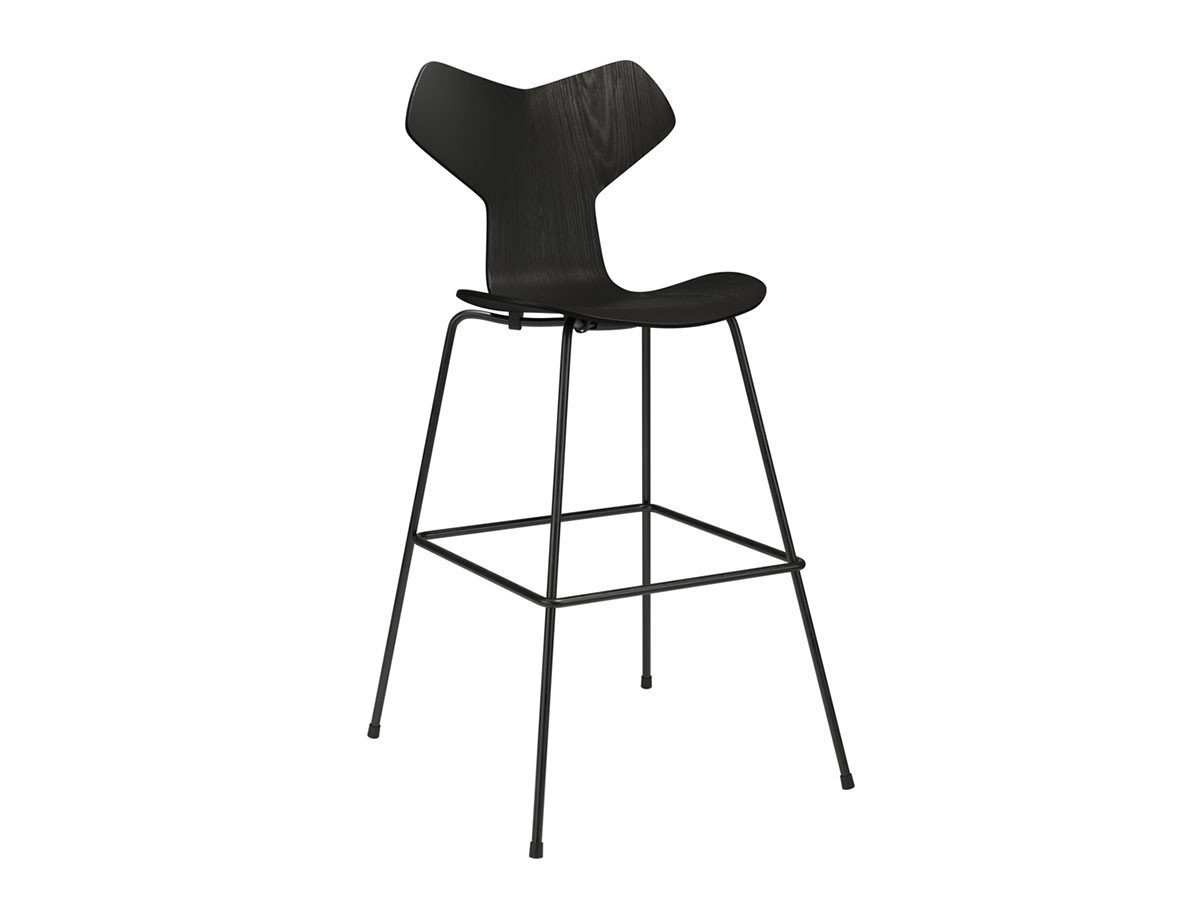 【フリッツ ハンセン/FRITZ HANSEN / GOODS】のGRAND PRIX / グランプリチェア バースツール 3139 インテリア・キッズ・メンズ・レディースファッション・服の通販 founy(ファニー) 　インド　India　ウッド　Wood　春　Spring　シルク　Silk　フォルム　Form　ミラノ　Milan　送料無料　Free Shipping　おすすめ　Recommend　ホーム・キャンプ・アウトドア・お取り寄せ　Home,Garden,Outdoor,Camping Gear　家具・インテリア　Furniture　チェア・椅子　Chair　スツール　Stool　ホーム・キャンプ・アウトドア・お取り寄せ　Home,Garden,Outdoor,Camping Gear　家具・インテリア　Furniture　チェア・椅子　Chair　カウンターチェア・ハイスツール　Counter Chair/High Stool　シェル:カラードアッシュ / ブラック、脚部:ブラック|ID: prp329100003862905 ipo3291000000030213535