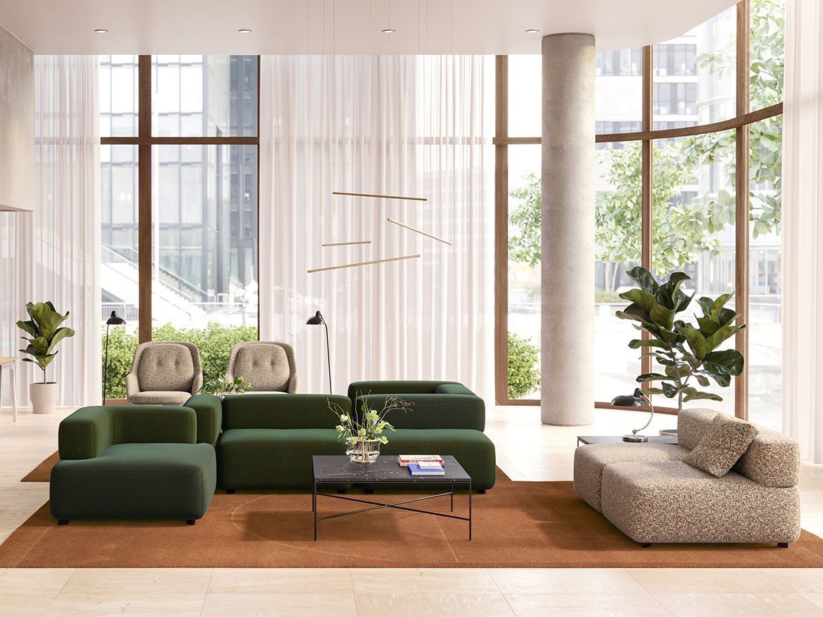 【フリッツ ハンセン/FRITZ HANSEN / GOODS】のALPHABET SOFA SERIES / アルファベットソファシリーズ 4シーターソファ PL300-3 インテリア・キッズ・メンズ・レディースファッション・服の通販 founy(ファニー) 　クッション　Cushion　ファブリック　Fabric　おすすめ　Recommend　ホーム・キャンプ・アウトドア・お取り寄せ　Home,Garden,Outdoor,Camping Gear　家具・インテリア　Furniture　ソファー　Sofa　参考イメージ|ID: prp329100003866370 ipo3291000000030211826