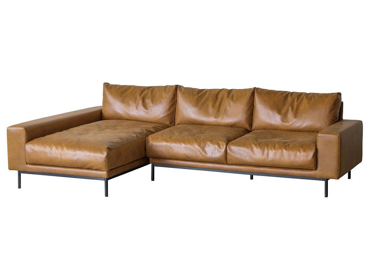 【クラッシュゲート/CRASH GATE / GOODS】のPLUTO COUCH SOFA / プルート カウチソファ(レザーテックス) インテリア・キッズ・メンズ・レディースファッション・服の通販 founy(ファニー) 　テーブル　Table　フェザー　Feather　ルーズ　Loose　ホーム・キャンプ・アウトドア・お取り寄せ　Home,Garden,Outdoor,Camping Gear　家具・インテリア　Furniture　ソファー　Sofa　カウチソファ　Couch Sofa　カウチ位置:右カウチ、ヘッドレストの付属:不要、アームテーブルの付属:不要|ID: prp329100003866375 ipo3291000000031863431
