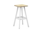 【ノルオフィス/Knoll Office / GOODS】のRockwell Unscripted Easy Stool / ロックウェル アンスクリプテッド イージースツール バーハイト 脚部ブライトホワイト|ID: prp329100003874455 ipo3291000000030208591