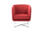 【ノルオフィス/Knoll Office / GOODS】のRockwell Unscripted Petite Club Chair / ロックウェル アンスクリプテッド プチクラブチェア ワイヤーベース 脚部クローム|ID: prp329100003874478 ipo3291000000032500744
