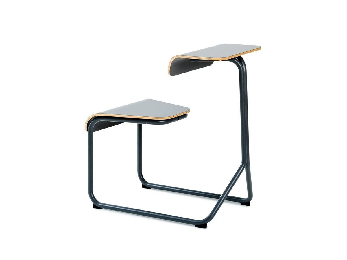 【ノルオフィス/Knoll Office / GOODS】のToboggan Sled Base Chair Desk / トボガン スレッドベース チェアデスク メラミン天板 インテリア・キッズ・メンズ・レディースファッション・服の通販 founy(ファニー) 　送料無料　Free Shipping　デスク　Desk　軽量　Lightweight　ホーム・キャンプ・アウトドア・お取り寄せ　Home,Garden,Outdoor,Camping Gear　家具・インテリア　Home Furniture & Interior. Stylish & Functional Living Spaces　チェア・椅子　Chair　スツール　Stool　ミディアムグレー|ID: prp329100003874487 ipo3291000000032500811