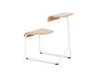 【ノルオフィス/Knoll Office / GOODS】のToboggan Sled Base Chair Desk / トボガン スレッドベース チェアデスク 突板天板 フレームホワイト|ID: prp329100003874488 ipo3291000000030209437