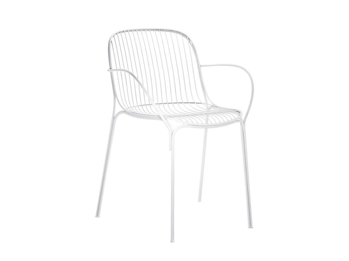 【カルテル/Kartell / GOODS】のHIRAY CHAIR ARM / ハイレイ チェア アーム インテリア・キッズ・メンズ・レディースファッション・服の通販 founy(ファニー) 　送料無料　Free Shipping　シンプル　Simple　フォルム　Form　モダン　Modern　ワイヤー　Wire　ホワイト|ID: prp329100003897965 ipo3291000000030204312