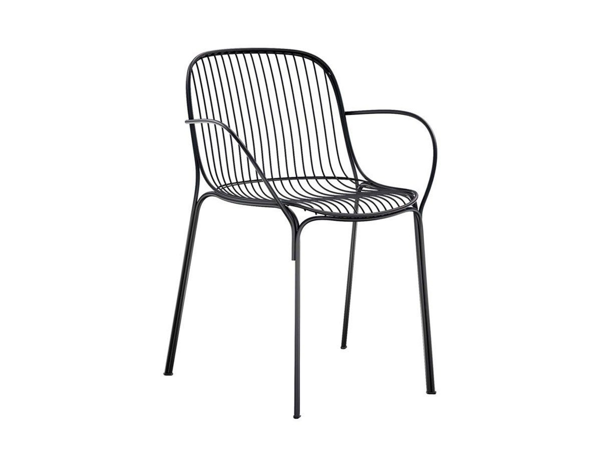 【カルテル/Kartell / GOODS】のHIRAY CHAIR ARM / ハイレイ チェア アーム インテリア・キッズ・メンズ・レディースファッション・服の通販 founy(ファニー) 　送料無料　Free Shipping　シンプル　Simple　フォルム　Form　モダン　Modern　ワイヤー　Wire　ブラック|ID: prp329100003897965 ipo3291000000030204318