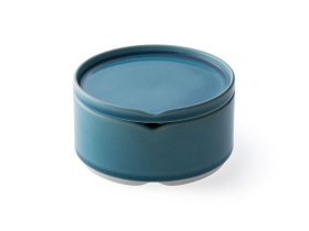 【ハス/HASU / GOODS】のWATER CRACKLE Stacking bowl M with lid / 水貫入 蓋付重ね中鉢 人気、トレンドファッション・服の通販 founy(ファニー) シンプル Simple テーブル Table フォルム Form エレガント 上品 Elegant 皿 Dish |ID:prp329100003897979