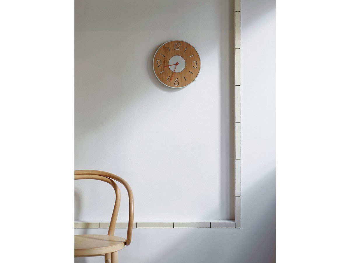 【フライミーパーラー/FLYMEe Parlor / GOODS】のWall Clock / ウォールクロック #116231 人気、トレンドファッション・服の通販 founy(ファニー) 　ウッド　Wooden Design　オレンジ　Orange　ビビッド　Vivid, Bright Tone　プレート　Plate, Dish　時計　Watch, Wristwatch　ホーム・キャンプ・アウトドア・お取り寄せ　Home Living / Home & Lifestyle / Camping Gear / Outdoor Camping　家具・インテリア　Home Furniture & Interior. Stylish & Functional Living Spaces　その他 インテリア雑貨、家具　Home Decor & Furniture Extras　other-3|ID: prp329100003899270 ipo3291000000031479992