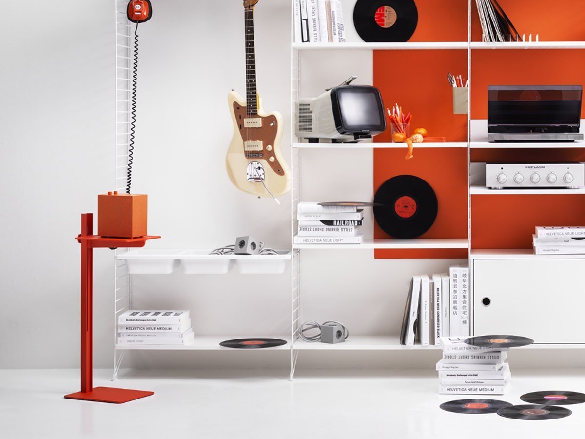 【ストリングファニチャー/String Furniture / GOODS】のMuseum Sidetable / ミュージアム サイドテーブル インテリア・キッズ・メンズ・レディースファッション・服の通販 founy(ファニー) 　エレガント 上品　Elegant　コレクション　Collection, Seasonal Line　コーティング　Coating, Coated Finish　テーブル　Table, Dining Table　送料無料　Free Shipping　ホーム・キャンプ・アウトドア・お取り寄せ　Home Living / Home & Lifestyle / Camping Gear / Outdoor Camping　家具・インテリア　Home Furniture & Interior. Stylish & Functional Living Spaces　テーブル　Dining, Coffee & Side Tables　サイドテーブル・ナイトテーブル　Side & End Tables　オレンジ|ID: prp329100003899297 ipo3291000000034452414