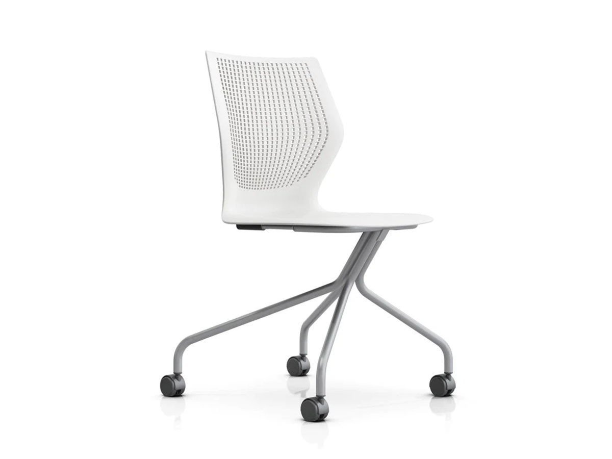【ノルオフィス/Knoll Office / GOODS】のMultiGeneration Chair / マルチジェネレーション チェア ハイブリッドベース 肘なし インテリア・キッズ・メンズ・レディースファッション・服の通販 founy(ファニー) 　送料無料　Free Shipping　パフォーマンス　Performance　メッシュ　Mesh　ワーク　Work　ホーム・キャンプ・アウトドア・お取り寄せ　Home,Garden,Outdoor,Camping Gear　家具・インテリア　Home Furniture & Interior. Stylish & Functional Living Spaces　チェア・椅子　Chair　オフィスチェア・デスクチェア　Office Chair/Desk Chair　シェルW オフホワイト、脚部シルバー|ID: prp329100003900346 ipo3291000000032500858