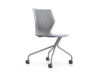 【ノルオフィス/Knoll Office / GOODS】のMultiGeneration Chair / マルチジェネレーション チェア ハイブリッドベース 肘なし シェルG グレー、脚部シルバー|ID: prp329100003900346 ipo3291000000032500859