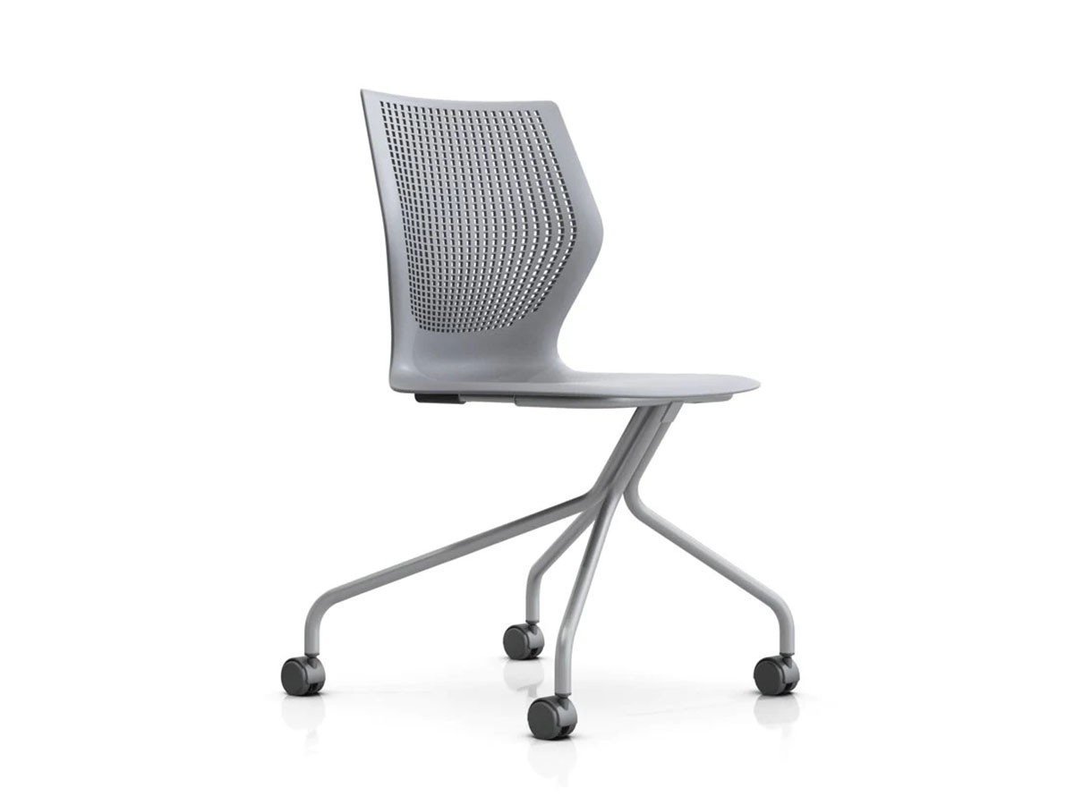 【ノルオフィス/Knoll Office / GOODS】のMultiGeneration Chair / マルチジェネレーション チェア ハイブリッドベース 肘なし インテリア・キッズ・メンズ・レディースファッション・服の通販 founy(ファニー) 　送料無料　Free Shipping　パフォーマンス　Performance　メッシュ　Mesh　ワーク　Work　ホーム・キャンプ・アウトドア・お取り寄せ　Home,Garden,Outdoor,Camping Gear　家具・インテリア　Home Furniture & Interior. Stylish & Functional Living Spaces　チェア・椅子　Chair　オフィスチェア・デスクチェア　Office Chair/Desk Chair　シェルG グレー、脚部シルバー|ID: prp329100003900346 ipo3291000000032500859