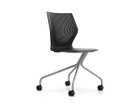 【ノルオフィス/Knoll Office / GOODS】のMultiGeneration Chair / マルチジェネレーション チェア ハイブリッドベース 肘なし シェルB オニキス、脚部シルバー|ID: prp329100003900346 ipo3291000000032500861