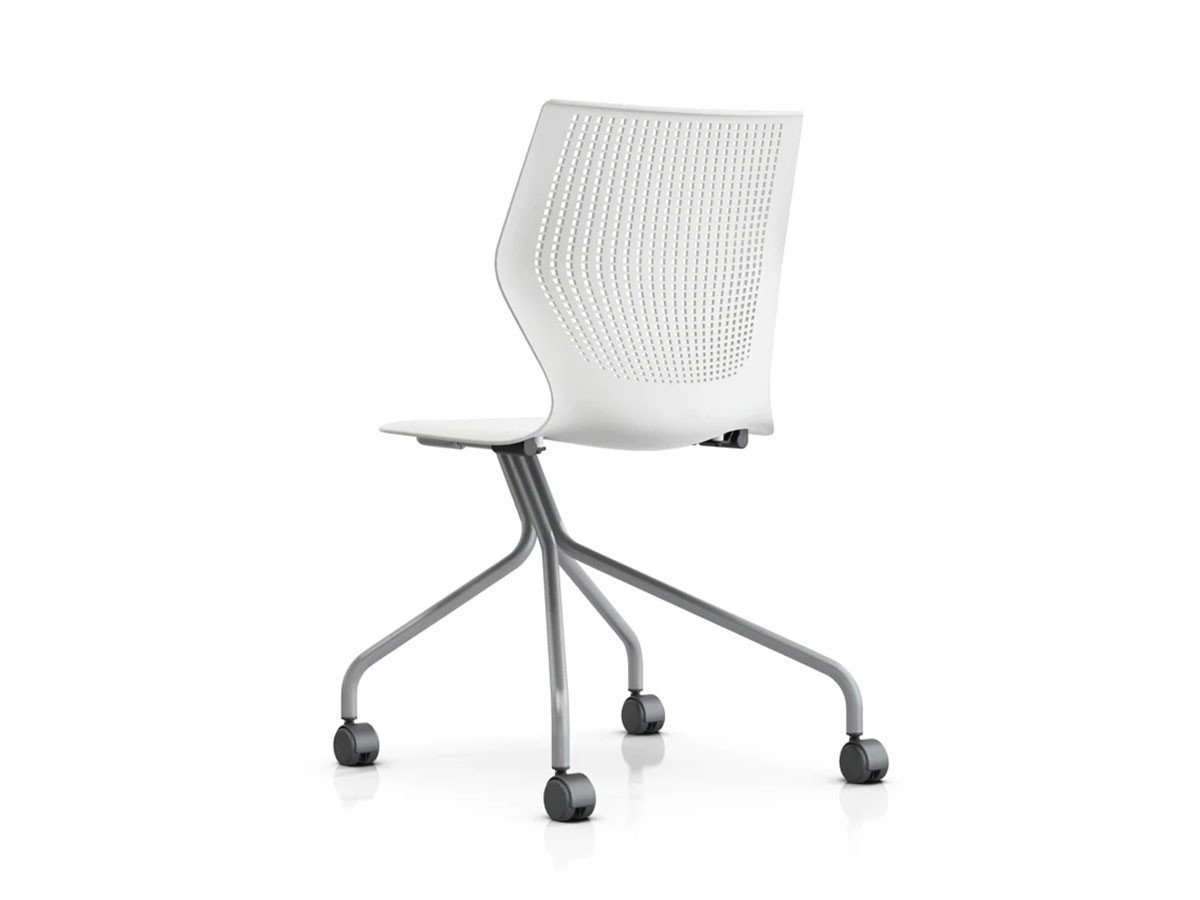 【ノルオフィス/Knoll Office / GOODS】のMultiGeneration Chair / マルチジェネレーション チェア ハイブリッドベース 肘なし インテリア・キッズ・メンズ・レディースファッション・服の通販 founy(ファニー) 　送料無料　Free Shipping　パフォーマンス　Performance　メッシュ　Mesh　ワーク　Work　ホーム・キャンプ・アウトドア・お取り寄せ　Home,Garden,Outdoor,Camping Gear　家具・インテリア　Home Furniture & Interior. Stylish & Functional Living Spaces　チェア・椅子　Chair　オフィスチェア・デスクチェア　Office Chair/Desk Chair　シェルW オフホワイト、脚部シルバー|ID: prp329100003900346 ipo3291000000032500897