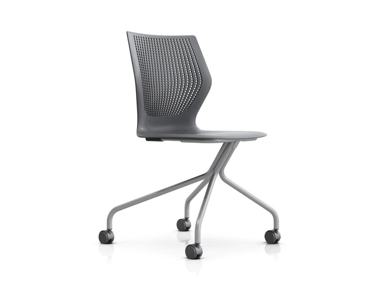 【ノルオフィス/Knoll Office / GOODS】のMultiGeneration Chair / マルチジェネレーション チェア ハイブリッドベース 肘なし インテリア・キッズ・メンズ・レディースファッション・服の通販 founy(ファニー) 　送料無料　Free Shipping　パフォーマンス　Performance, Active Function　メッシュ　Mesh, Net Fabric　ワーク　Workwear, Utility Style　ホーム・キャンプ・アウトドア・お取り寄せ　Home Living / Home & Lifestyle / Camping Gear / Outdoor Camping　家具・インテリア　Home Furniture & Interior. Stylish & Functional Living Spaces　チェア・椅子　Seating & Chairs　オフィスチェア・在宅ワーク用チェア　Office & Desk Chairs　シェルC ダークグレー、脚部シルバー|ID: prp329100003900346 ipo3291000000035584422