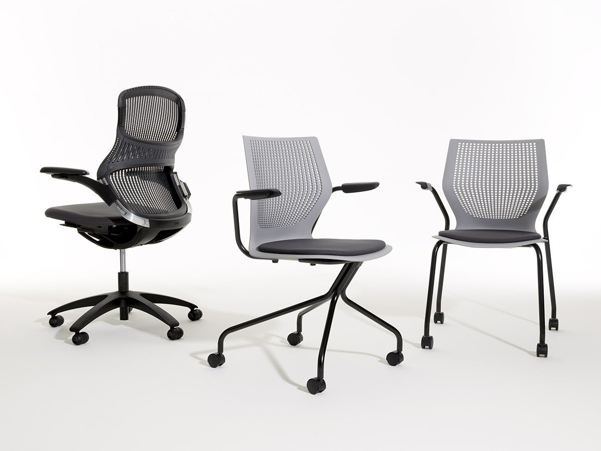 【ノルオフィス/Knoll Office / GOODS】のMultiGeneration Chair / マルチジェネレーション チェア ハイブリッドベース 肘なし インテリア・キッズ・メンズ・レディースファッション・服の通販 founy(ファニー) 　送料無料　Free Shipping　パフォーマンス　Performance, Active Function　メッシュ　Mesh, Net Fabric　ワーク　Workwear, Utility Style　ホーム・キャンプ・アウトドア・お取り寄せ　Home Living / Home & Lifestyle / Camping Gear / Outdoor Camping　家具・インテリア　Home Furniture & Interior. Stylish & Functional Living Spaces　チェア・椅子　Seating & Chairs　オフィスチェア・在宅ワーク用チェア　Office & Desk Chairs　参考イメージ|ID: prp329100003900346 ipo3291000000035584483