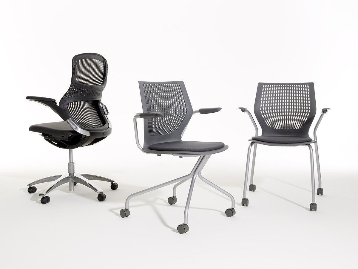 【ノルオフィス/Knoll Office / GOODS】のMultiGeneration Chair / マルチジェネレーション チェア ハイブリッドベース 肘なし インテリア・キッズ・メンズ・レディースファッション・服の通販 founy(ファニー) 　送料無料　Free Shipping　パフォーマンス　Performance, Active Function　メッシュ　Mesh, Net Fabric　ワーク　Workwear, Utility Style　ホーム・キャンプ・アウトドア・お取り寄せ　Home Living / Home & Lifestyle / Camping Gear / Outdoor Camping　家具・インテリア　Home Furniture & Interior. Stylish & Functional Living Spaces　チェア・椅子　Seating & Chairs　オフィスチェア・在宅ワーク用チェア　Office & Desk Chairs　参考イメージ|ID: prp329100003900346 ipo3291000000035584485