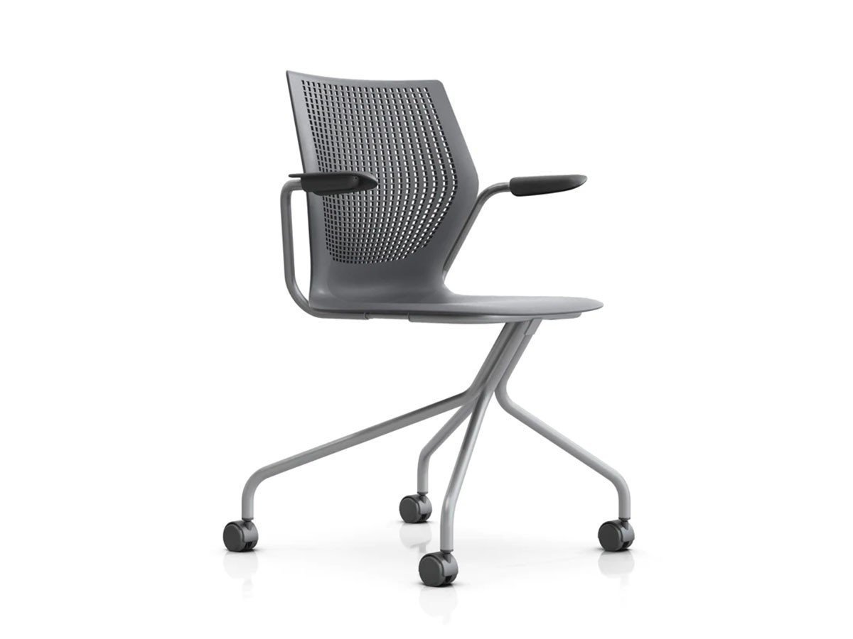 【ノルオフィス/Knoll Office / GOODS】のMultiGeneration Chair / マルチジェネレーション チェア ハイブリッドベース 固定肘 キャスター脚 インテリア・キッズ・メンズ・レディースファッション・服の通販 founy(ファニー) 　送料無料　Free Shipping　パフォーマンス　Performance　メッシュ　Mesh　ワーク　Work　ホーム・キャンプ・アウトドア・お取り寄せ　Home,Garden,Outdoor,Camping Gear　家具・インテリア　Home Furniture & Interior. Stylish & Functional Living Spaces　チェア・椅子　Chair　オフィスチェア・デスクチェア　Office Chair/Desk Chair　シェルG グレー、フレームシルバー|ID: prp329100003900347 ipo3291000000032500917