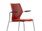 【ノルオフィス/Knoll Office / GOODS】のMultiGeneration Chair / マルチジェネレーション チェア スタッキングベース 固定肘 グライド脚 シートパッド|ID:prp329100003900348