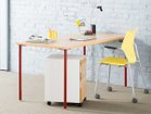 【ノルオフィス/Knoll Office / GOODS】のMultiGeneration Chair / マルチジェネレーション チェア スタッキングベース 固定肘 グライド脚 参考イメージ|ID: prp329100003900348 ipo3291000000032501060