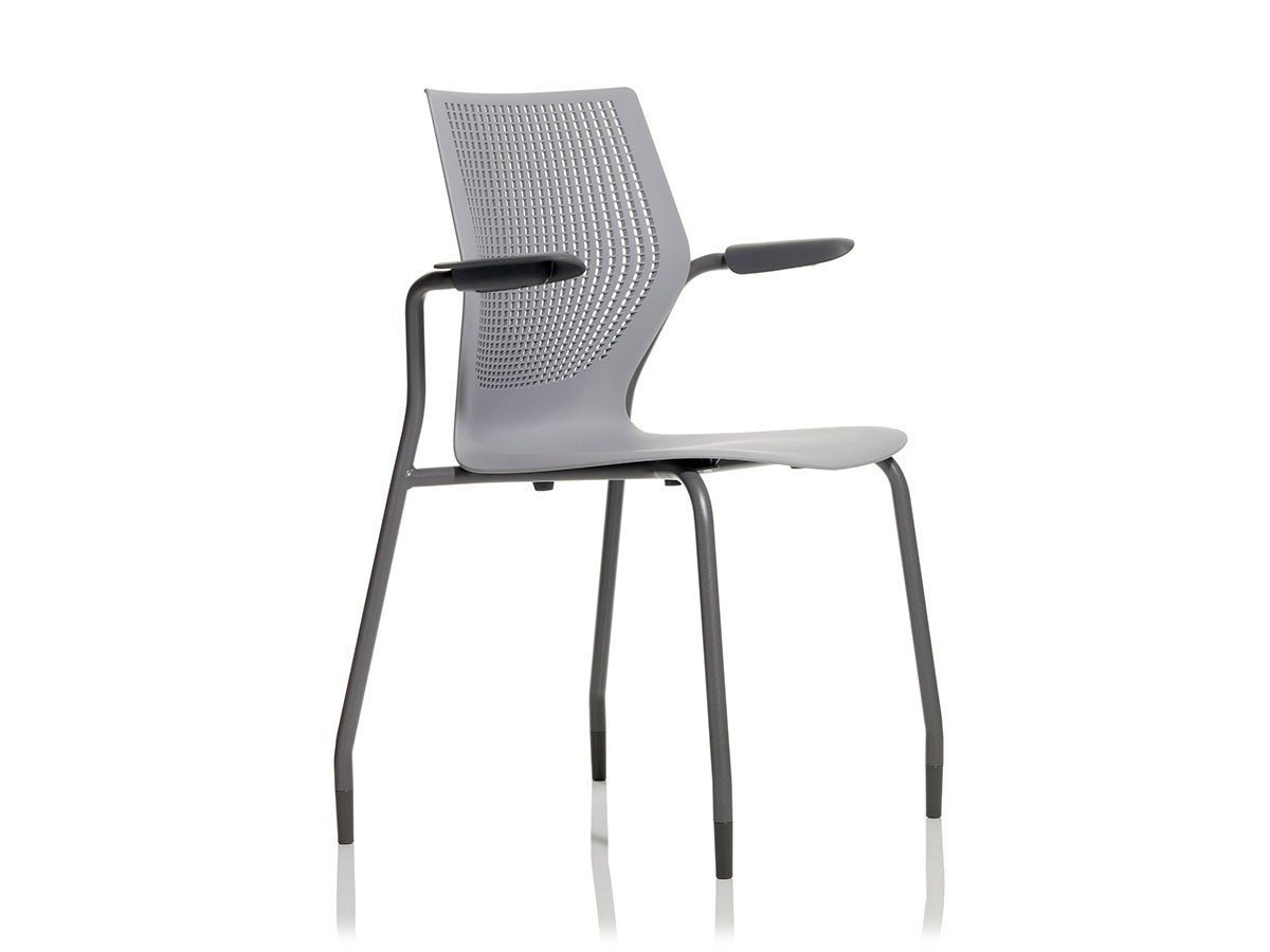 【ノルオフィス/Knoll Office / GOODS】のMultiGeneration Chair / マルチジェネレーション チェア スタッキングベース 固定肘 グライド脚 インテリア・キッズ・メンズ・レディースファッション・服の通販 founy(ファニー) 　送料無料　Free Shipping　おすすめ　Recommended / Our Picks　パフォーマンス　Performance, Active Function　メッシュ　Mesh, Net Fabric　ワーク　Workwear, Utility Style　ホーム・キャンプ・アウトドア・お取り寄せ　Home Living / Home & Lifestyle / Camping Gear / Outdoor Camping　家具・インテリア　Home Furniture & Interior. Stylish & Functional Living Spaces　チェア・椅子　Seating & Chairs　オフィスチェア・在宅ワーク用チェア　Office & Desk Chairs　シェルG グレー、フレームメタリック|ID: prp329100003900348 ipo3291000000034617066