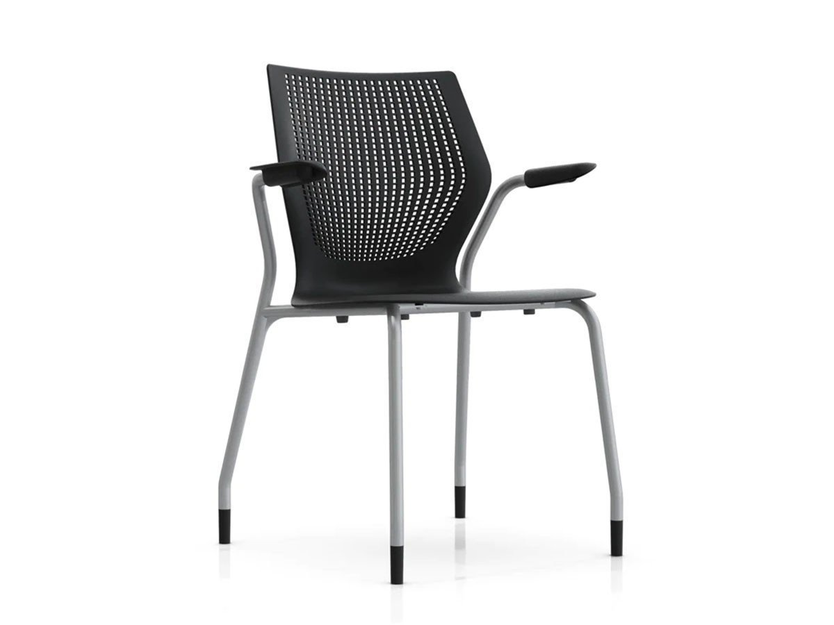 【ノルオフィス/Knoll Office / GOODS】のMultiGeneration Chair / マルチジェネレーション チェア スタッキングベース 固定肘 グライド脚 インテリア・キッズ・メンズ・レディースファッション・服の通販 founy(ファニー) 　送料無料　Free Shipping　おすすめ　Recommended / Our Picks　パフォーマンス　Performance, Active Function　メッシュ　Mesh, Net Fabric　ワーク　Workwear, Utility Style　ホーム・キャンプ・アウトドア・お取り寄せ　Home Living / Home & Lifestyle / Camping Gear / Outdoor Camping　家具・インテリア　Home Furniture & Interior. Stylish & Functional Living Spaces　チェア・椅子　Seating & Chairs　オフィスチェア・在宅ワーク用チェア　Office & Desk Chairs　シェルB オニキス、フレームシルバー|ID: prp329100003900348 ipo3291000000034617071
