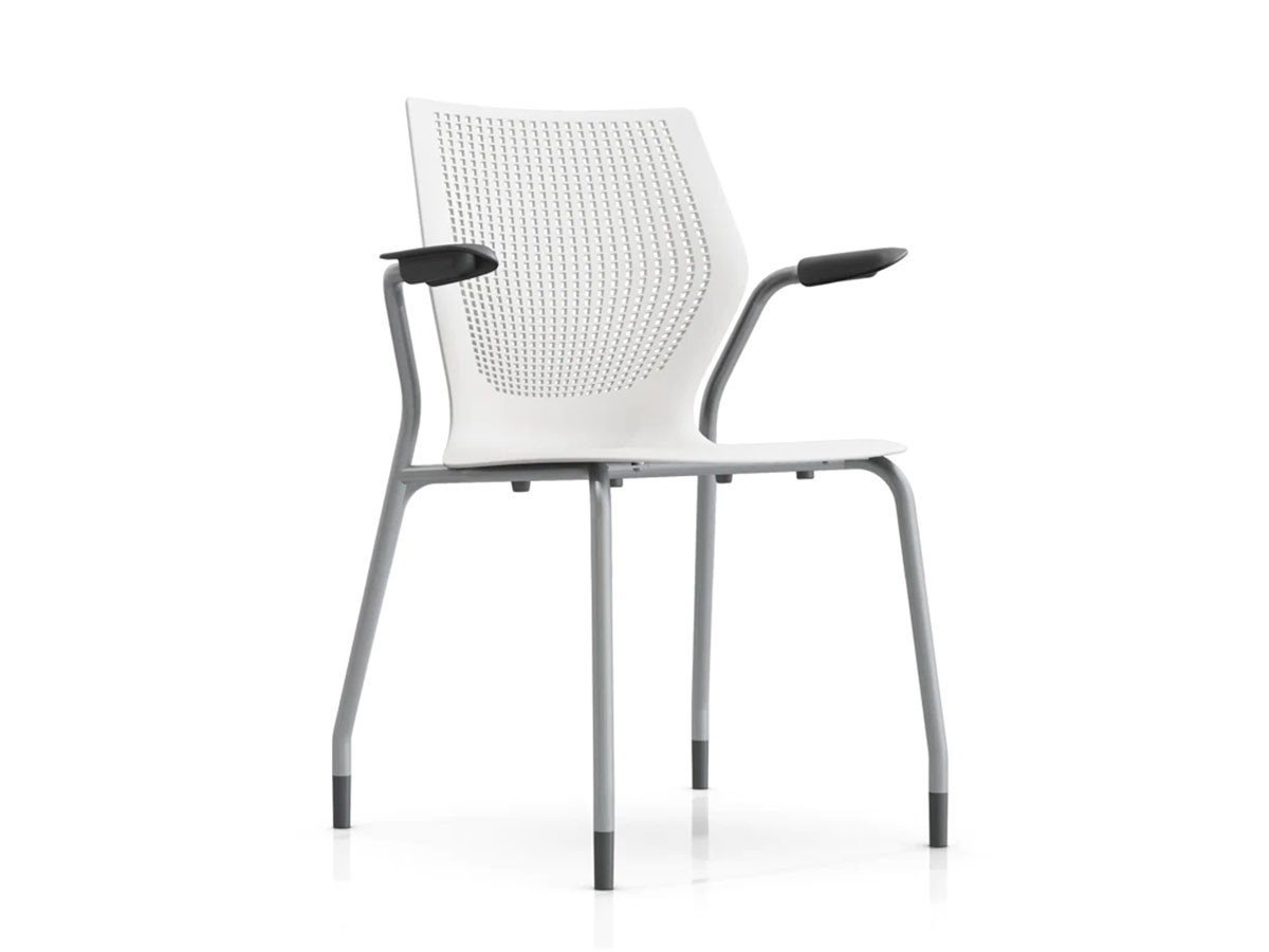 【ノルオフィス/Knoll Office / GOODS】のMultiGeneration Chair / マルチジェネレーション チェア スタッキングベース 固定肘 グライド脚 インテリア・キッズ・メンズ・レディースファッション・服の通販 founy(ファニー) 　送料無料　Free Shipping　おすすめ　Recommended / Our Picks　パフォーマンス　Performance, Active Function　メッシュ　Mesh, Net Fabric　ワーク　Workwear, Utility Style　ホーム・キャンプ・アウトドア・お取り寄せ　Home Living / Home & Lifestyle / Camping Gear / Outdoor Camping　家具・インテリア　Home Furniture & Interior. Stylish & Functional Living Spaces　チェア・椅子　Seating & Chairs　オフィスチェア・在宅ワーク用チェア　Office & Desk Chairs　シェルW オフホワイト、フレームシルバー|ID: prp329100003900348 ipo3291000000034617096
