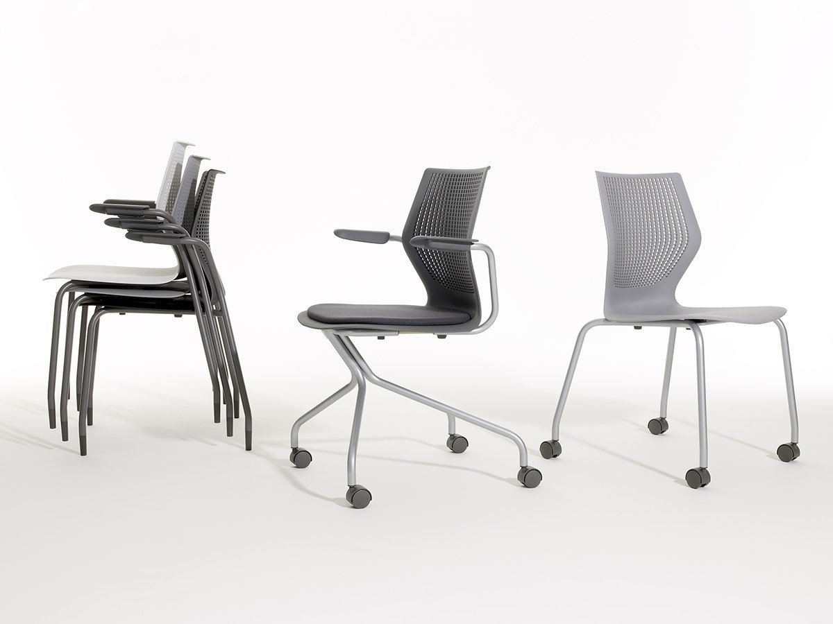 【ノルオフィス/Knoll Office / GOODS】のMultiGeneration Chair / マルチジェネレーション チェア ハイブリッドベース 固定肘 グライド脚 インテリア・キッズ・メンズ・レディースファッション・服の通販 founy(ファニー) 　送料無料　Free Shipping　パフォーマンス　Performance　メッシュ　Mesh　ワーク　Work　ホーム・キャンプ・アウトドア・お取り寄せ　Home,Garden,Outdoor,Camping Gear　家具・インテリア　Furniture　チェア・椅子　Chair　オフィスチェア・デスクチェア　Office Chair/Desk Chair　参考イメージ|ID: prp329100003900349 ipo3291000000025713286