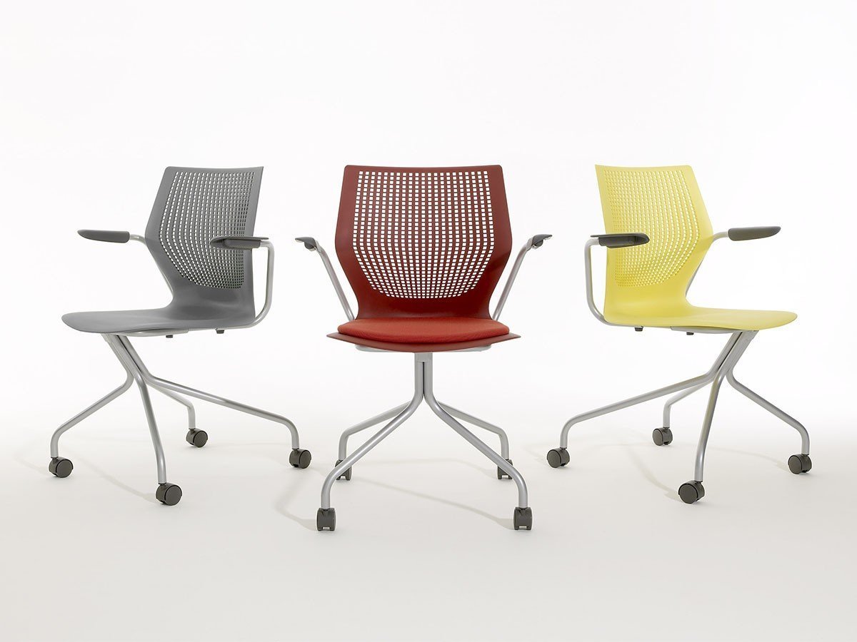 【ノルオフィス/Knoll Office / GOODS】のMultiGeneration Chair / マルチジェネレーション チェア ハイブリッドベース 固定肘 グライド脚 インテリア・キッズ・メンズ・レディースファッション・服の通販 founy(ファニー) 　送料無料　Free Shipping　パフォーマンス　Performance　メッシュ　Mesh　ワーク　Work　ホーム・キャンプ・アウトドア・お取り寄せ　Home,Garden,Outdoor,Camping Gear　家具・インテリア　Home Furniture & Interior. Stylish & Functional Living Spaces　チェア・椅子　Chair　オフィスチェア・デスクチェア　Office Chair/Desk Chair　参考イメージ|ID: prp329100003900349 ipo3291000000032500828