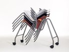 【ノルオフィス/Knoll Office / GOODS】のMultiGeneration Chair / マルチジェネレーション チェア スタッキングベース 肘なし グライド脚 参考イメージ|ID:prp329100003900350
