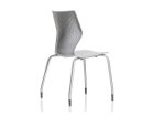 【ノルオフィス/Knoll Office / GOODS】のMultiGeneration Chair / マルチジェネレーション チェア スタッキングベース 肘なし グライド脚 シェルG グレー、脚部シルバー|ID: prp329100003900350 ipo3291000000032500966