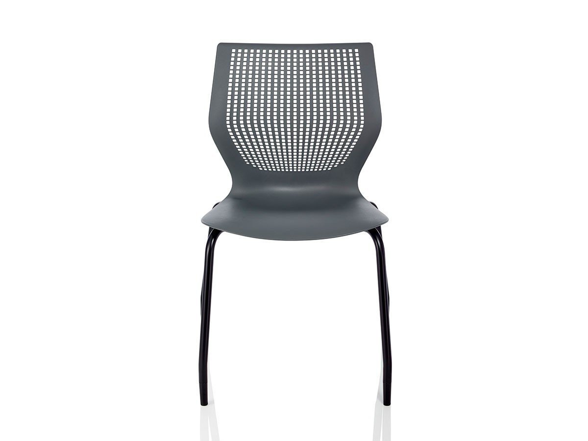 【ノルオフィス/Knoll Office / GOODS】のMultiGeneration Chair / マルチジェネレーション チェア スタッキングベース 肘なし グライド脚 インテリア・キッズ・メンズ・レディースファッション・服の通販 founy(ファニー) 　送料無料　Free Shipping　おすすめ　Recommended / Our Picks　パフォーマンス　Performance, Active Function　メッシュ　Mesh, Net Fabric　ワーク　Workwear, Utility Style　ホーム・キャンプ・アウトドア・お取り寄せ　Home Living / Home & Lifestyle / Camping Gear / Outdoor Camping　家具・インテリア　Home Furniture & Interior. Stylish & Functional Living Spaces　チェア・椅子　Seating & Chairs　オフィスチェア・在宅ワーク用チェア　Office & Desk Chairs　シェルC ダークグレー、脚部ブラック|ID: prp329100003900350 ipo3291000000034606208