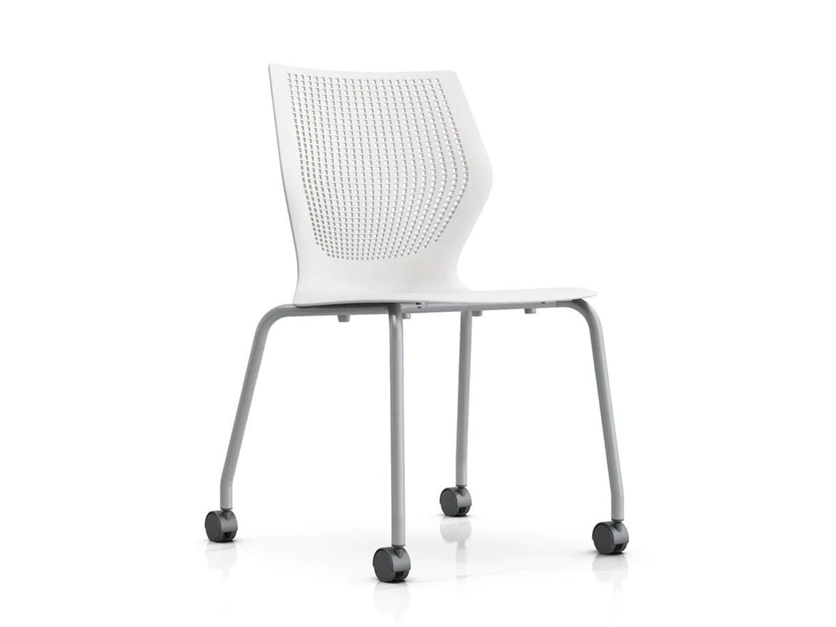 【ノルオフィス/Knoll Office / GOODS】のMultiGeneration Chair / マルチジェネレーション チェア スタッキングベース 肘なし キャスター脚 インテリア・キッズ・メンズ・レディースファッション・服の通販 founy(ファニー) 　送料無料　Free Shipping　おすすめ　Recommend　パフォーマンス　Performance　メッシュ　Mesh　ワーク　Work　ホーム・キャンプ・アウトドア・お取り寄せ　Home,Garden,Outdoor,Camping Gear　家具・インテリア　Furniture　チェア・椅子　Chair　オフィスチェア・デスクチェア　Office Chair/Desk Chair　シェルW オフホワイト、脚部シルバー|ID: prp329100003900351 ipo3291000000025713337