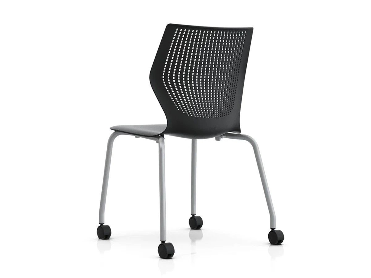 【ノルオフィス/Knoll Office / GOODS】のMultiGeneration Chair / マルチジェネレーション チェア スタッキングベース 肘なし キャスター脚 インテリア・キッズ・メンズ・レディースファッション・服の通販 founy(ファニー) 　送料無料　Free Shipping　おすすめ　Recommend　パフォーマンス　Performance　メッシュ　Mesh　ワーク　Work　ホーム・キャンプ・アウトドア・お取り寄せ　Home,Garden,Outdoor,Camping Gear　家具・インテリア　Home Furniture & Interior. Stylish & Functional Living Spaces　チェア・椅子　Chair　オフィスチェア・デスクチェア　Office Chair/Desk Chair　シェルB オニキス、脚部シルバー|ID: prp329100003900351 ipo3291000000032500983