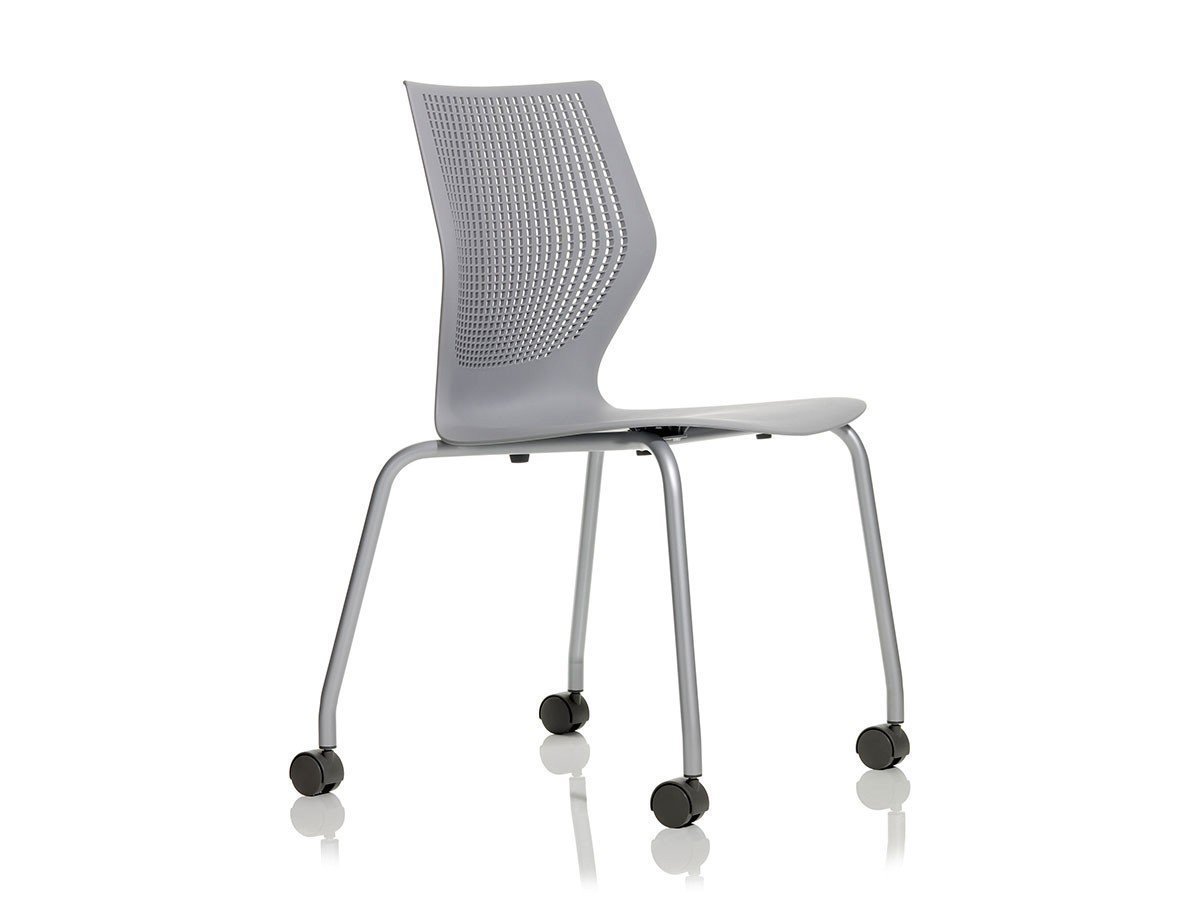 【ノルオフィス/Knoll Office / GOODS】のMultiGeneration Chair / マルチジェネレーション チェア スタッキングベース 肘なし キャスター脚 インテリア・キッズ・メンズ・レディースファッション・服の通販 founy(ファニー) 　送料無料　Free Shipping　おすすめ　Recommend　パフォーマンス　Performance　メッシュ　Mesh　ワーク　Work　ホーム・キャンプ・アウトドア・お取り寄せ　Home,Garden,Outdoor,Camping Gear　家具・インテリア　Home Furniture & Interior. Stylish & Functional Living Spaces　チェア・椅子　Chair　オフィスチェア・デスクチェア　Office Chair/Desk Chair　シェルG グレー、脚部シルバー|ID: prp329100003900351 ipo3291000000032500987